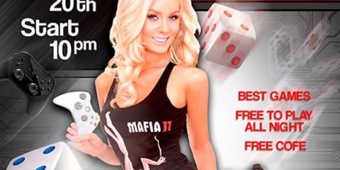 Game night – Free Flyer PSD Template