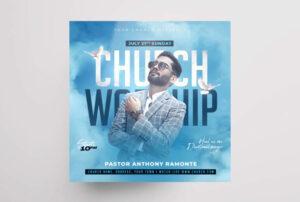 Free Church Event Flyer Template (PSD)